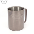 16OZ Double Walled Stainless Steel Mug with Handle